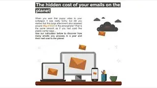 Email CO2 calculator