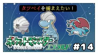 #14【#ポケモンエメラルド】WAKU WAKU タツベイ探しの旅｜りゅうせいのたきダイゴ撃破を目指して【#新人VTuber】【#初見さん大歓迎】