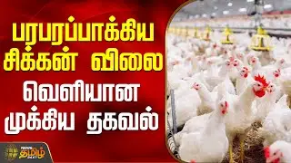 பரபரப்பாக்கிய சிக்கன் விலை.. வெளியான முக்கிய தகவல் | ChickenRate | ChickenPrice