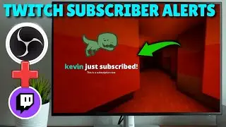How to Add Twitch Subscriber Alerts in OBS
