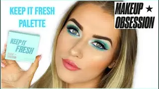 MAKEUP OBSESSION KEEP IT FRESH PALETTE TUTORIAL & REVIEW! | shivonmakeupbiz