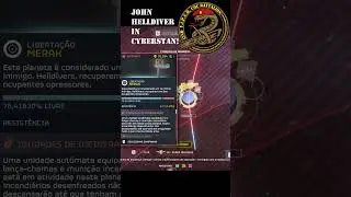 Helldivers 2: JOHN HELLDIVER IN CYBERSTAN! #helldivers2 #helldivers #metal #helldivers2funnymoments