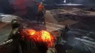 Lords of the Fallen NG+ - Barbarian build - Boss 1 : The First Warden
