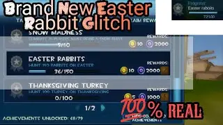 Rocket Royale new Easter rabbits glitch  - get so much rabbits in just 1minutes - new Glitch 2022