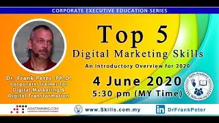The Top 5 Digital Marketing Skills - An Introductory Overview for 2020