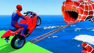 الرجل العنكبوت انقاذ باتمان Spider-Man Rescue batman vs iron man vs venom funny Game GTA 5 superhero