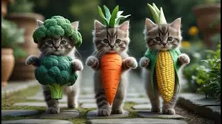 Wait for the Astronaut Cat! 🧑&zwj;🚀 Funny Kitten Dance Compilation 😂