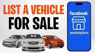How to List a Vehicle for Sale on Facebook Marketplace (Sell a Car on FB Marketplace) ✅