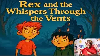 Rex and the Whispers Through the Vent 👻 | Spooky Read-Along Story for Kids | Mr. JB&rsquo;s Reading Club