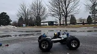 Losi Aftershock Repair and tuning,  Converting the wheel to 17mm Hex