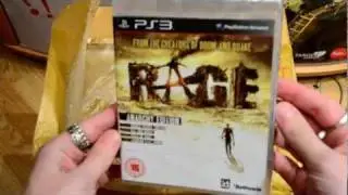 Rage: Сollector`s pack unpacking