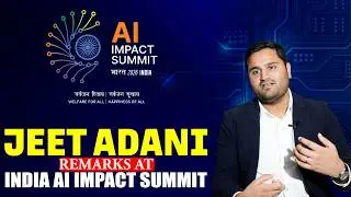 LIVE: Jeet Adani, Director Adani Airports & Adani Digital Labs speaks at India AI Impact Summit
