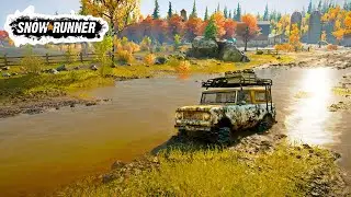 Testing My Jeep in Extreme Off-Road Mud! (SnowRunner Adventure) #spintires #mudrunner #snowrunner
