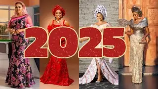 Aso Ebi Nigerian lace Style 2025 #nigerianstyle #asoebistyles #2025 #fashiontrends #weddingdress