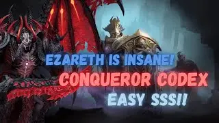 Ezareth is AMAZING in Conqueror Immortal Codex | EASY SSS | Watcher of Realms