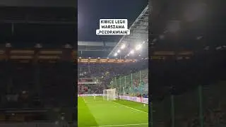 KIBICE LEGII &bdquo;POZDRAWIAJĄ&rdquo; #legiawarszawa #piłkanożna #shorts #kibice #szachtardonieck #ultras