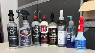 Tire Dressing Showdown - Which will come out on top?