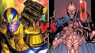 Thanos Infinity Gauntlet vs Mandrakk