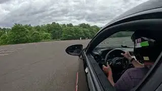 Philly SCCA - Philly Mills Mall autocross   Mike   Run 4 - 3rd