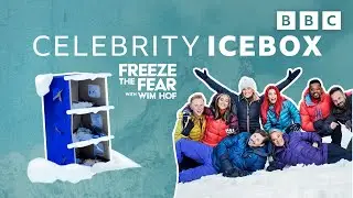 HILARIOUS Celebrity Ice Box Challenge 🥶 Freeze the Fear with Wim Hof - BBC