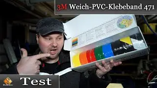 3M Weich PVC Klebeband 471 / Test