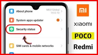Poco Security Status Setting !! Mi Security Status Setting !! Redmi Security Status Setting ? Xiaomi