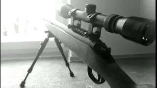 WELL MB03 AIRSOFT SNIPER RIFLEs shooting test
