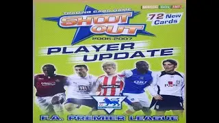 Magic Box Int. COMPLETE English Premier League Shoot Out 2006/07 Update card album review.