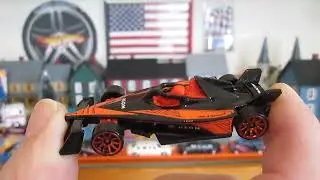 Formula E Gen3 - 2025 Hot Wheels Track Aces - Распаковка и обзор игрушечной гоночной машины Matte...