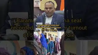 Baramulla Makes History with Peaceful Poll: Breaks Barriers, Achieves 59% Turnout.Jammu Kashmir .