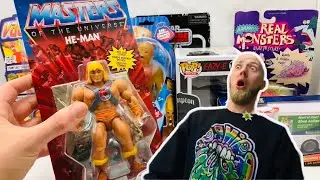 Распаковка ретро-игрушек - MOTU/ TMNT/ Star Wars и многое другое!