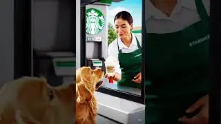 Only in 2025&hellip; Dog Gets His Own Cappuccino 🐶☕