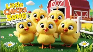 Little Chicks Song 🐤 | Farm Animal Songs | Kids Songs & Nursery Rhymes