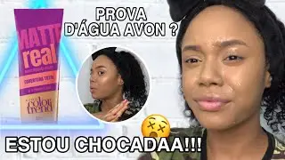 TESTEI A BASE NOVA DA AVON COLOR TREND MATTE REAL