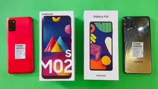 Samsung Galaxy F62 vs Samsung Galaxy M02s