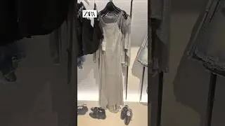 Zara -🏕️✨ New Collection //Absolute Silver Aug. 2025 #shorts #zara #zarahaul #fashion #shopping