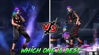 New Waggor wave Emote vs New Rap Swag Emote Free fire Upcoming Emote Comparison