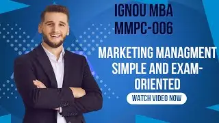 Meaning of Marketing & Its Components | Marketing Management | IGNOU MBA MMPC-006 (Hindi)