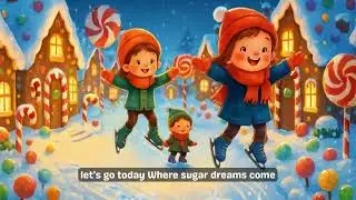 Candy Cane Lane Song 🍭🎄 Fun Christmas Imagination Song for Kids