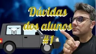 #1 o carro e o drone (teoria + resposta) - 1&ordf; Lei de Newton