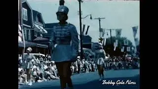 Fire Dept Parade in Vandergrift, Pennsylvania - 1950's