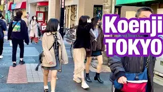 [JAPAN/TOKYO]Koenji walking scenery[Koenji station south]