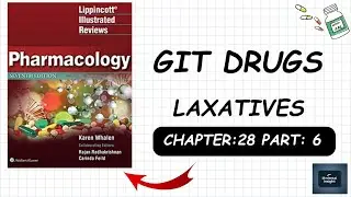 Laxatives [drugs used to treat constipation] from Lippincott chap:28 GIT drugs #medentalinsight