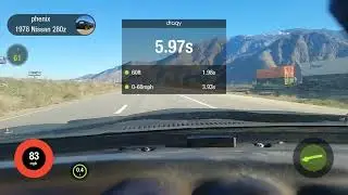Supercharged 1978 Datsun 280z [dragy run]