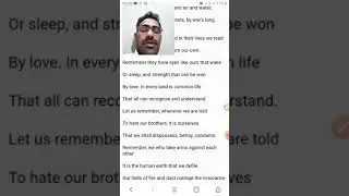 9th- No Men Are Foreign by James Kirkup