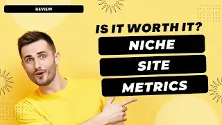 Niche Site Metrics Review - Is It Worth It? + How I Use It
