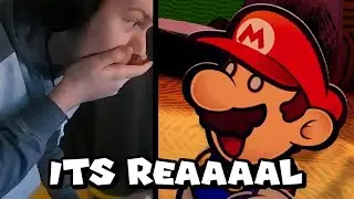 TTYD SPEEDRUNNER REACTS PAPER MARIO TTYD REMAKE