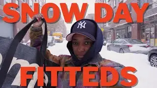 A Perfect Snow Day with Fitted Hat Mail