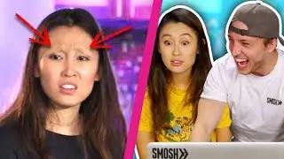 WE REACT TO AN UNAIRED SMOSH SKETCH (Squad Vlogs)