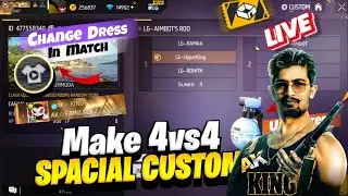 🔴Free Fire Live Tamil | Subscribers Teamcode Match | #freefire  #tamilstream #shortslive#akking